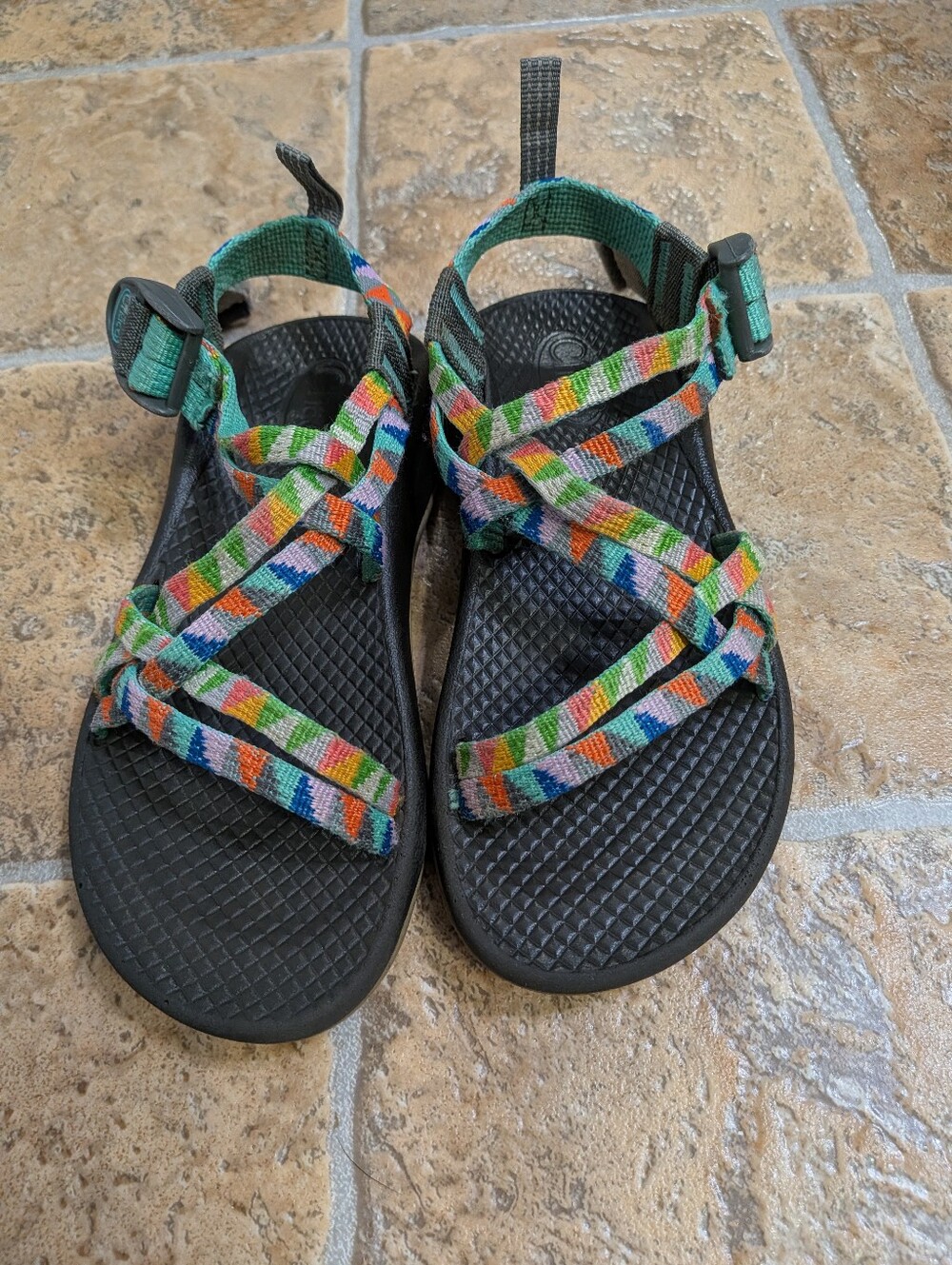 Chaco ZX/1 EcoTread Strappy Little Kids Sandals